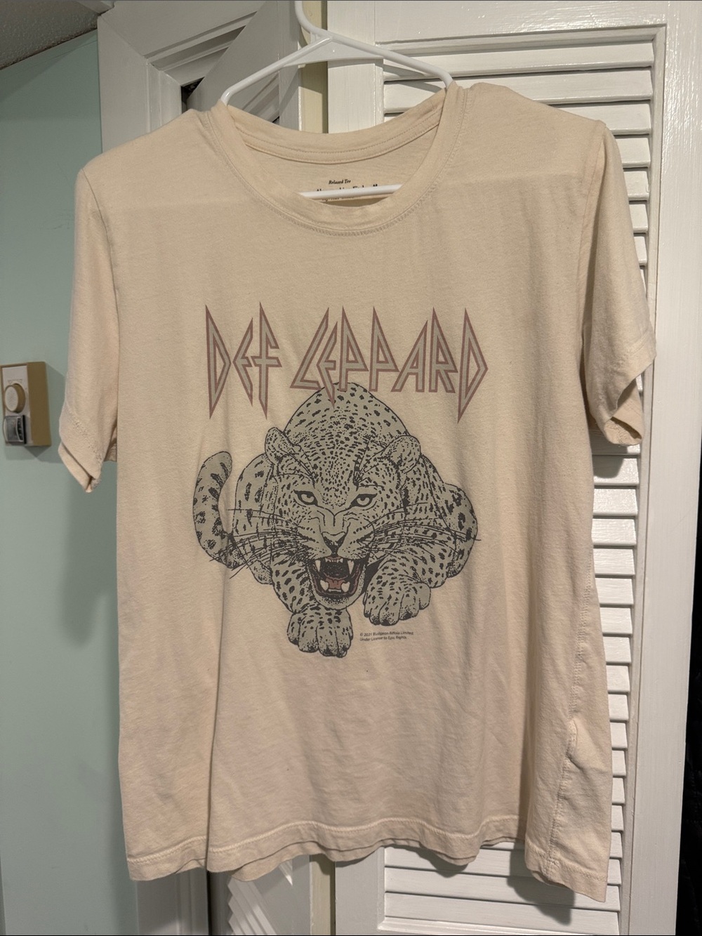 Graphic Def Leppard tee